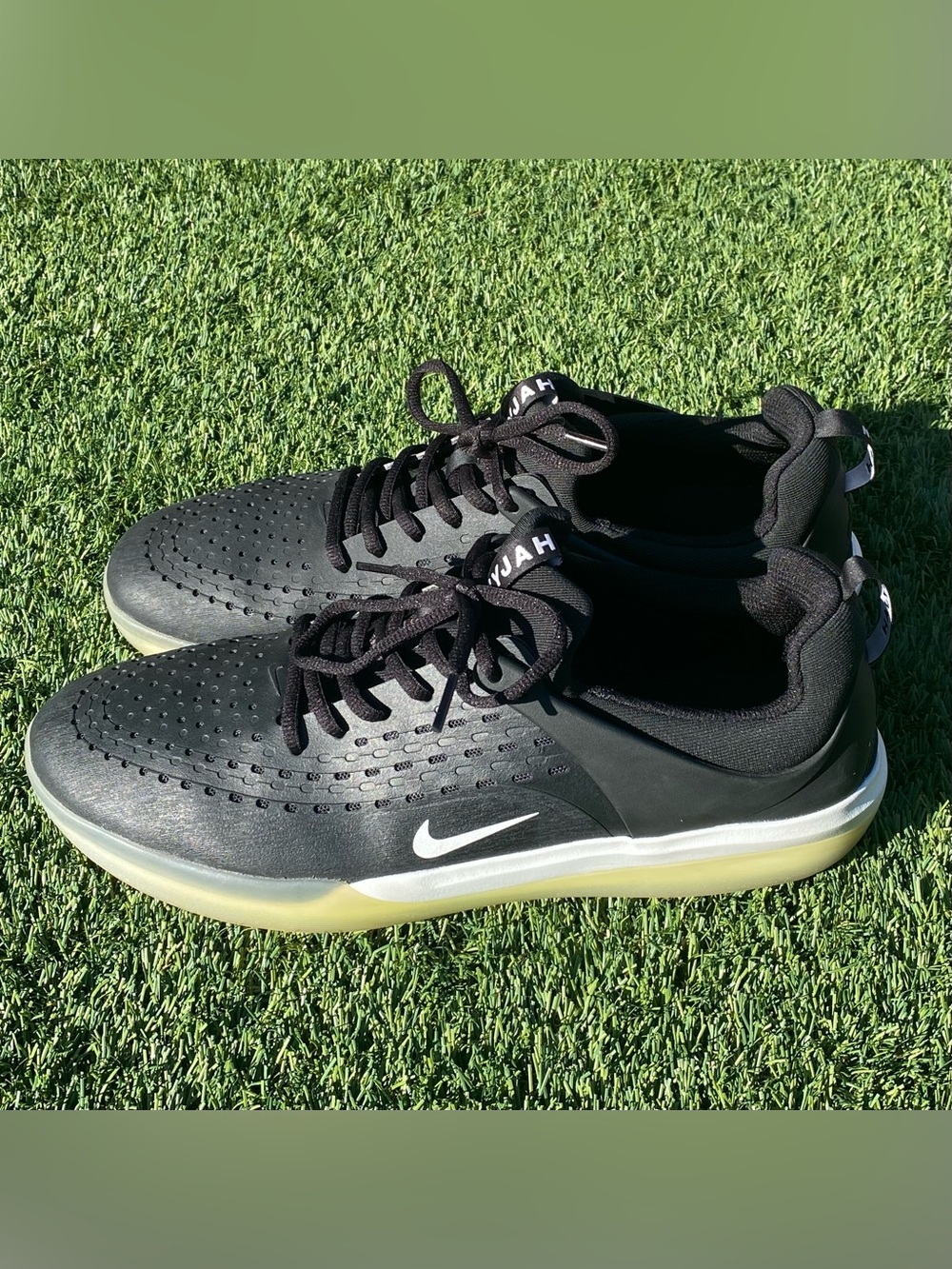 Nike SB Zoom Nyjah 3 Shoes Mens Size 12 Black Running Comfort Walking Skate Gym